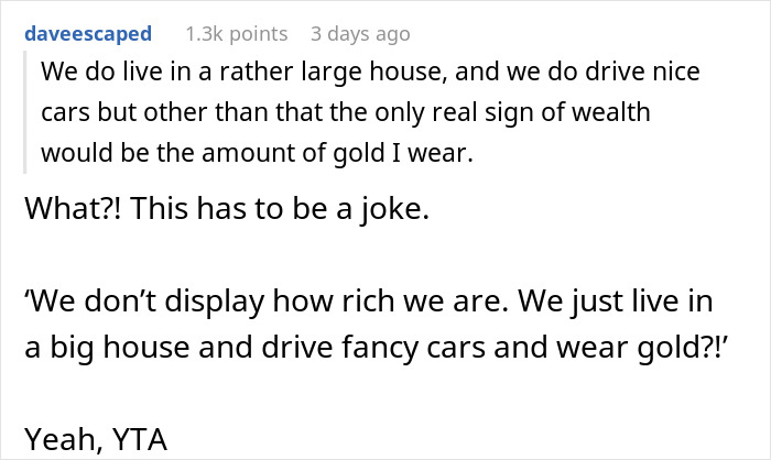 “Check My Privilege”: Woman Who Grew Up Wealthy Fails To Read The Room, Loses Friends In The Process “Check My Privilege”: Woman Who Grew Up Wealthy Fails To Read The Room, Loses Friends In The Process