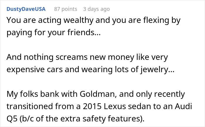 “Check My Privilege”: Woman Who Grew Up Wealthy Fails To Read The Room, Loses Friends In The Process “Check My Privilege”: Woman Who Grew Up Wealthy Fails To Read The Room, Loses Friends In The Process