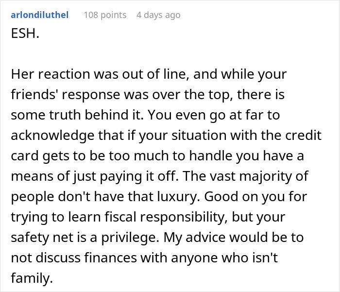“Check My Privilege”: Woman Who Grew Up Wealthy Fails To Read The Room, Loses Friends In The Process “Check My Privilege”: Woman Who Grew Up Wealthy Fails To Read The Room, Loses Friends In The Process