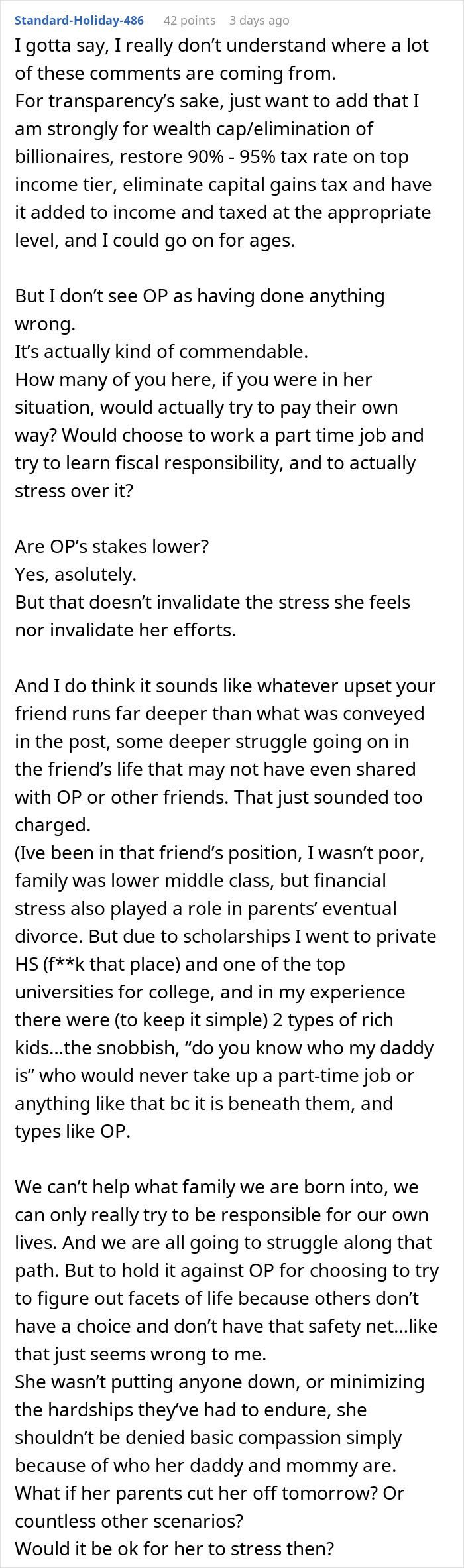 “Check My Privilege”: Woman Who Grew Up Wealthy Fails To Read The Room, Loses Friends In The Process “Check My Privilege”: Woman Who Grew Up Wealthy Fails To Read The Room, Loses Friends In The Process