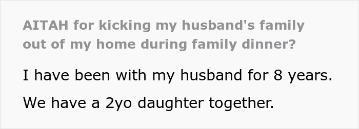 Woman Kicks Husband’s Entitled Family Out After They Call Her Out For Not Having A Job