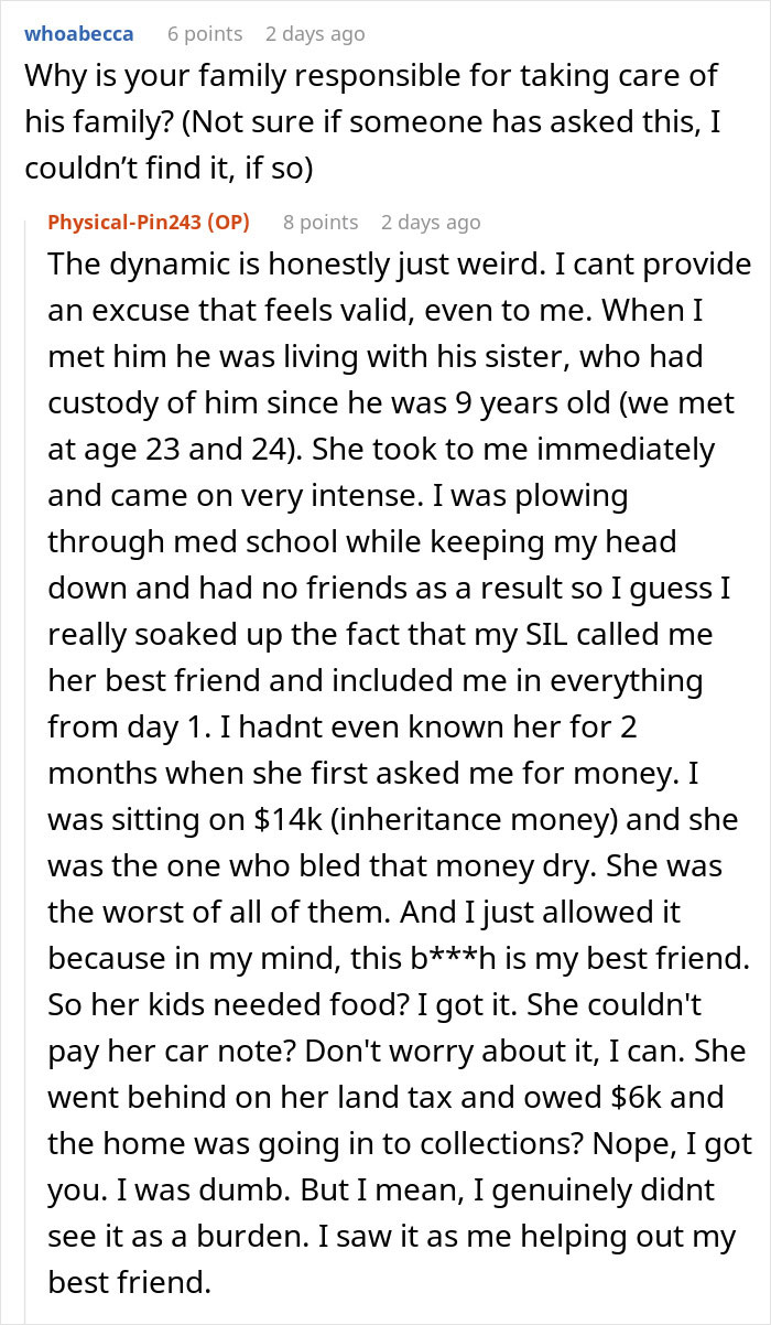 Woman Kicks Husband’s Entitled Family Out After They Call Her Out For Not Having A Job