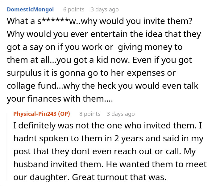 Woman Kicks Husband’s Entitled Family Out After They Call Her Out For Not Having A Job