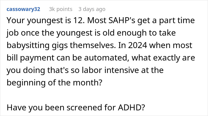 Man Hides A Camera In The House To Prove His SAHM Wife Is Lazy And Worthless, Internet Takes His Side