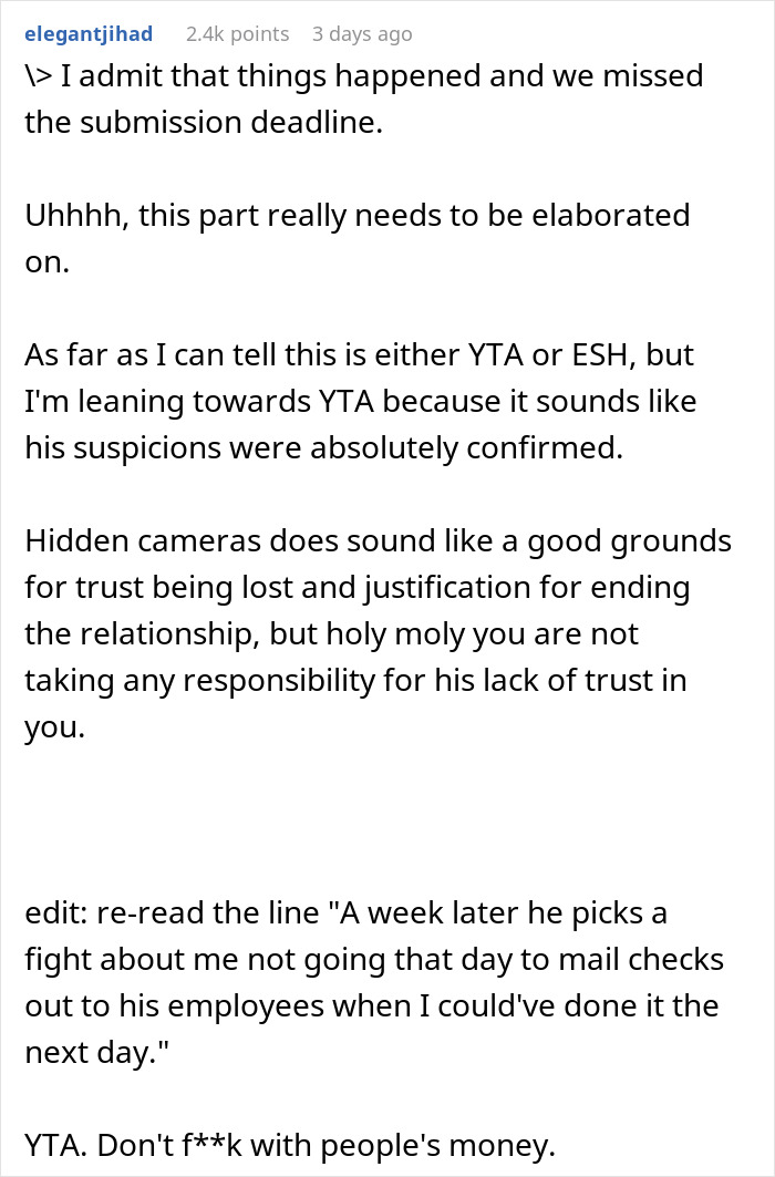 Man Hides A Camera In The House To Prove His SAHM Wife Is Lazy And Worthless, Internet Takes His Side