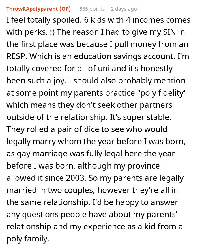 Guy&rsquo;s Mom Finds Out Woman Grew Up In A Polyamorous Family, Notices Boyfriend Pulling Away