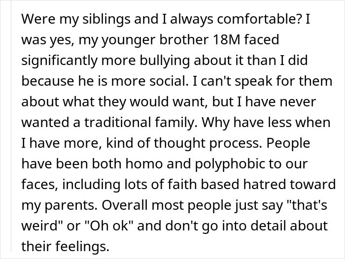 Guy&rsquo;s Mom Finds Out Woman Grew Up In A Polyamorous Family, Notices Boyfriend Pulling Away