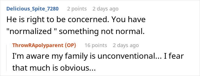 Guy&rsquo;s Mom Finds Out Woman Grew Up In A Polyamorous Family, Notices Boyfriend Pulling Away