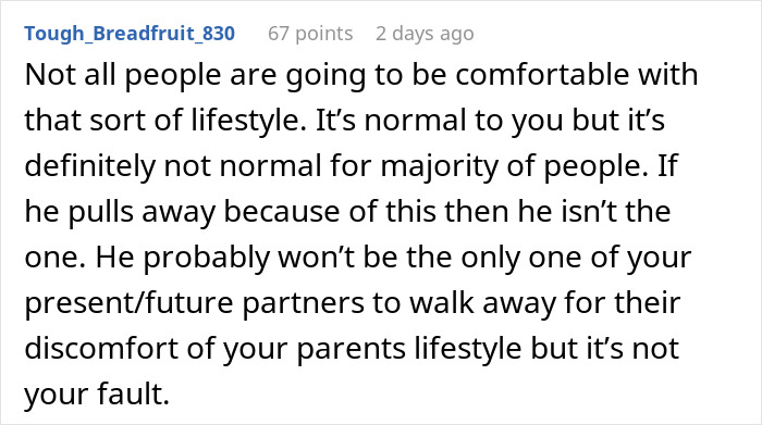 Guy&rsquo;s Mom Finds Out Woman Grew Up In A Polyamorous Family, Notices Boyfriend Pulling Away