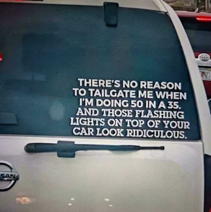 55 Times People Spotted The Most Hilarious And Unhinged Bumper Stickers Ever (New Pics)