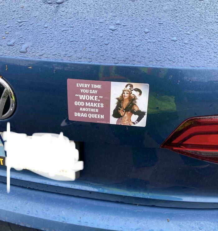 55 Times People Spotted The Most Hilarious And Unhinged Bumper Stickers Ever (New Pics)