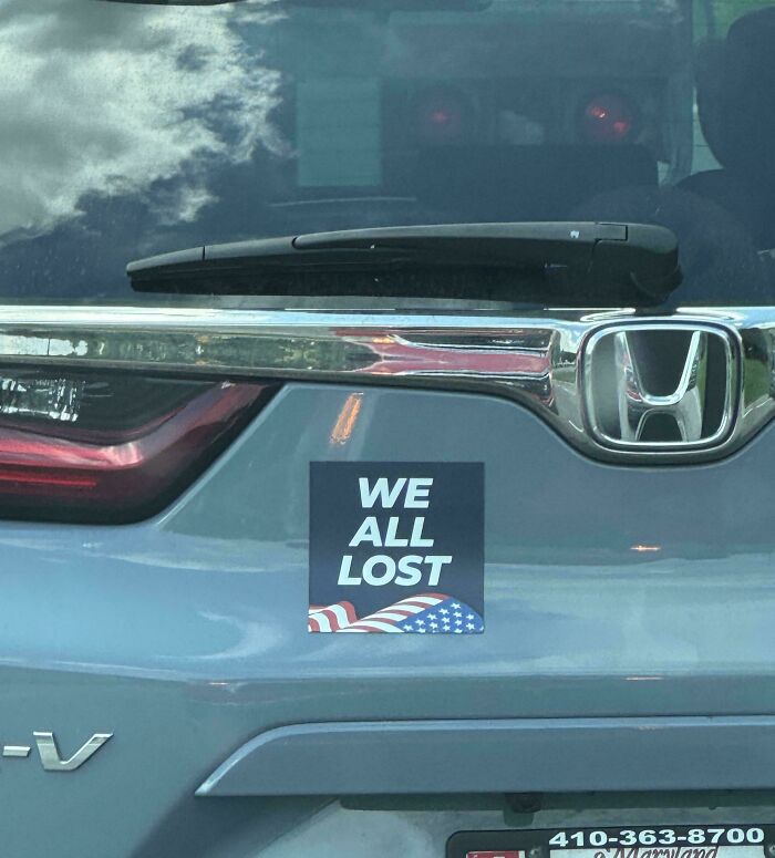 55 Times People Spotted The Most Hilarious And Unhinged Bumper Stickers Ever (New Pics)
