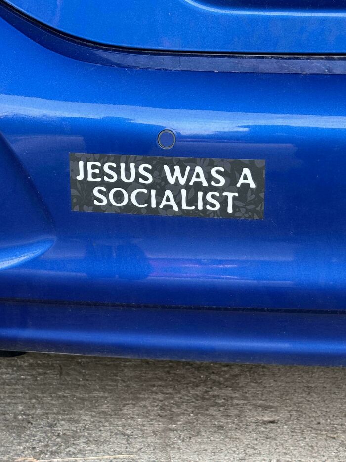 55 Times People Spotted The Most Hilarious And Unhinged Bumper Stickers Ever (New Pics)