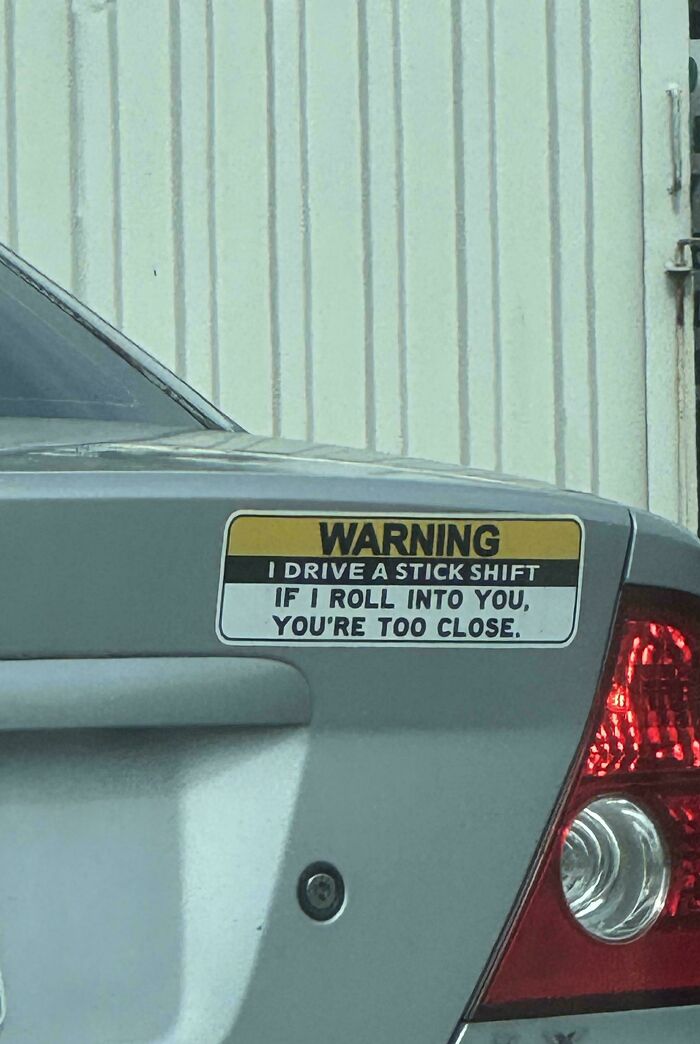 55 Times People Spotted The Most Hilarious And Unhinged Bumper Stickers Ever (New Pics)