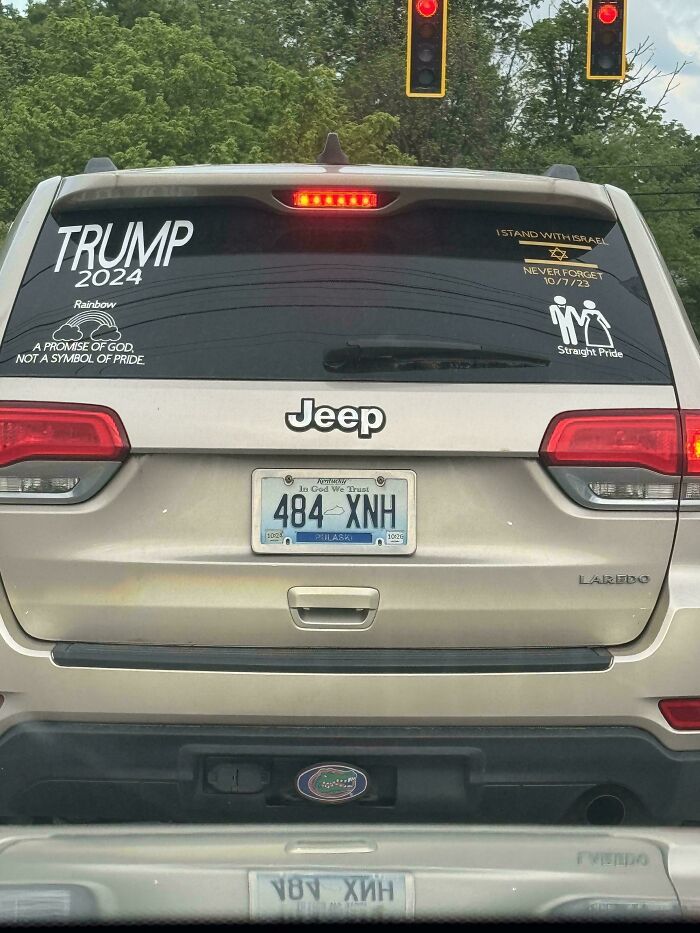 55 Times People Spotted The Most Hilarious And Unhinged Bumper Stickers Ever (New Pics)
