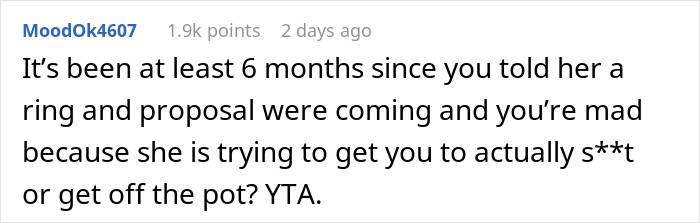 “A Way To Control Her”: Guy Refuses To Propose To His Girlfriend After He Said He Would, Explains Why “A Way To Control Her”: Guy Refuses To Propose To His Girlfriend After He Said He Would, Explains Why