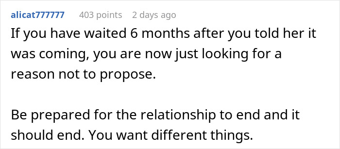 “A Way To Control Her”: Guy Refuses To Propose To His Girlfriend After He Said He Would, Explains Why “A Way To Control Her”: Guy Refuses To Propose To His Girlfriend After He Said He Would, Explains Why