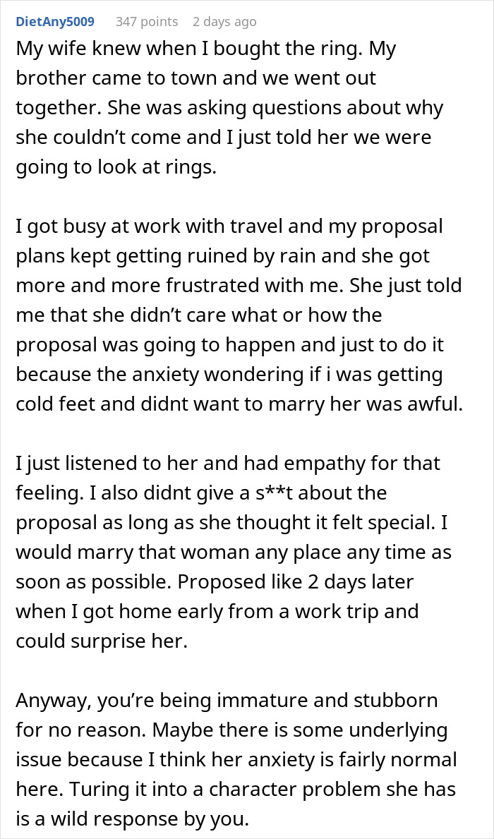 “A Way To Control Her”: Guy Refuses To Propose To His Girlfriend After He Said He Would, Explains Why “A Way To Control Her”: Guy Refuses To Propose To His Girlfriend After He Said He Would, Explains Why