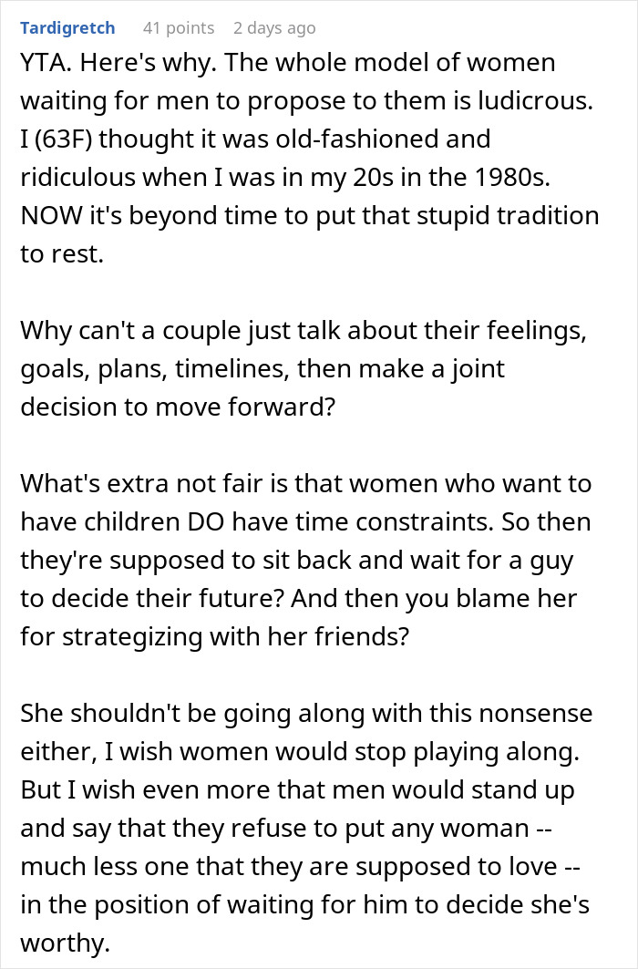 “A Way To Control Her”: Guy Refuses To Propose To His Girlfriend After He Said He Would, Explains Why “A Way To Control Her”: Guy Refuses To Propose To His Girlfriend After He Said He Would, Explains Why