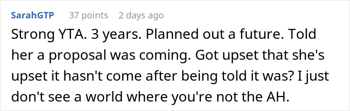 “A Way To Control Her”: Guy Refuses To Propose To His Girlfriend After He Said He Would, Explains Why “A Way To Control Her”: Guy Refuses To Propose To His Girlfriend After He Said He Would, Explains Why