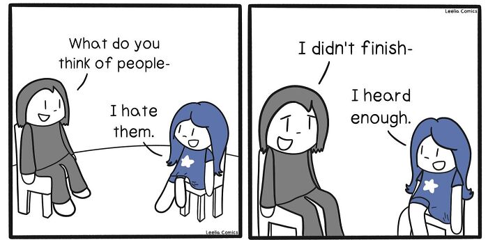 45 Comics From A Teen Artist That Are Cute, Snarky, And Totally Relatable