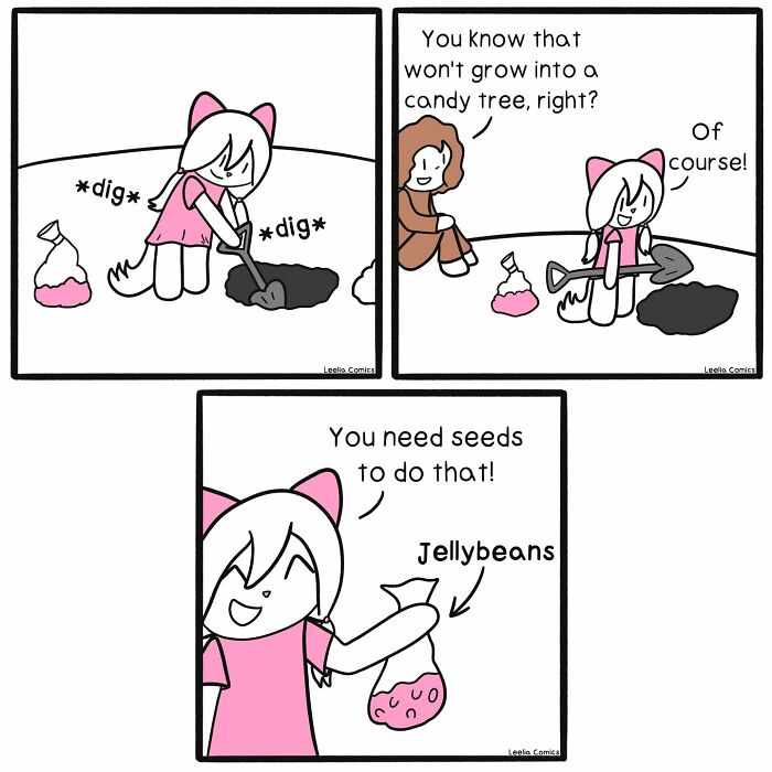 45 Comics From A Teen Artist That Are Cute, Snarky, And Totally Relatable