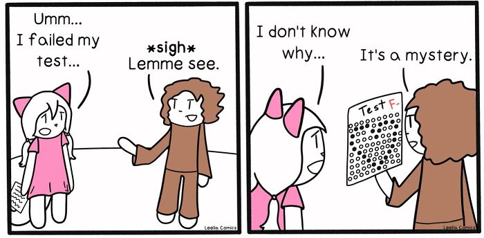 45 Comics From A Teen Artist That Are Cute, Snarky, And Totally Relatable