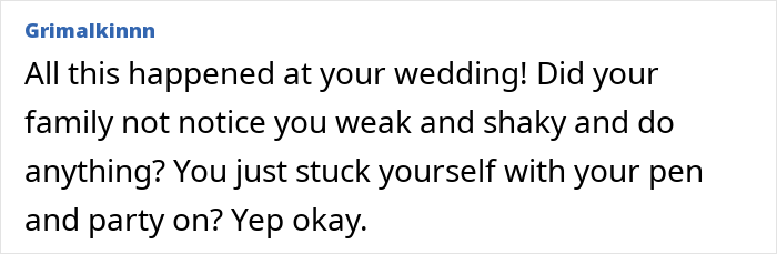 MIL Puts Anaphylaxis On Wedding Menu, Adds Nuts To A “Special Dish” Despite Bride’s Severe Allergy MIL Puts Anaphylaxis On Wedding Menu, Adds Nuts To A “Special Dish” Despite Bride’s Severe Allergy