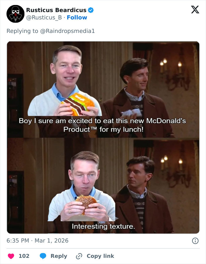 20 Most Hilarious Reactions After Video Of McDonald’s CEO Tasting Burger Went Viral In Worst Way 20 Most Hilarious Reactions After Video Of McDonald’s CEO Tasting Burger Went Viral In Worst Way