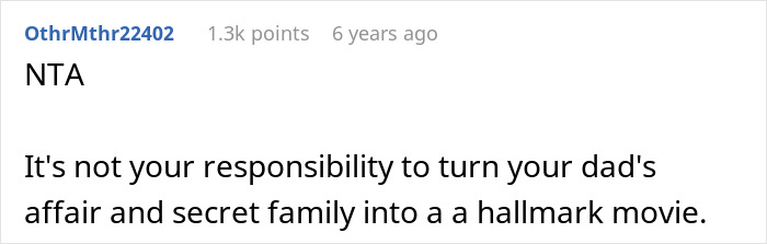 Dad Destroys 30-Year Marriage With Secret Child, Later Demands Son Play Happy Family With Them Dad Destroys 30-Year Marriage With Secret Child, Later Demands Son Play Happy Family With Them