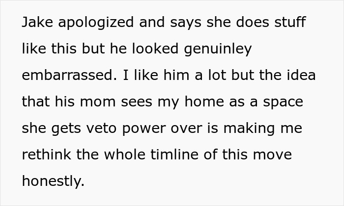 26 YO Man’s Mom Plays Dorm Inspector, Checks Out BF’s Diggs Before He’s “Allowed” To Move In 26 YO Man’s Mom Plays Dorm Inspector, Checks Out BF’s Diggs Before He’s “Allowed” To Move In