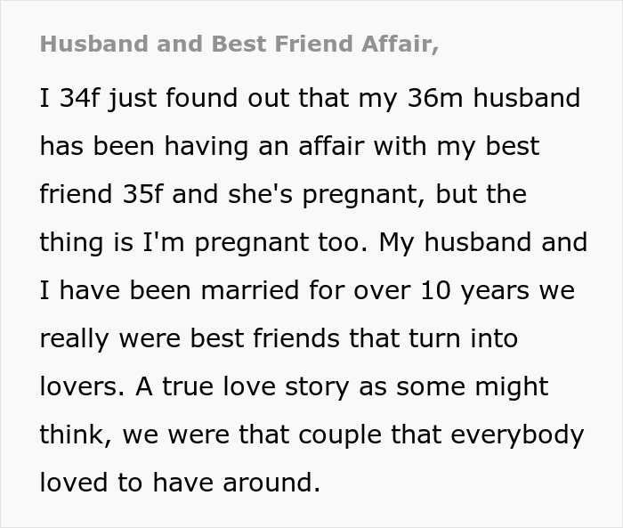 Cheating Hubby Suggests A “Throuple” After Having Affair With Wife’s Bestie For 4 Months, She Walks Cheating Hubby Suggests A “Throuple” After Having Affair With Wife’s Bestie For 4 Months, She Walks