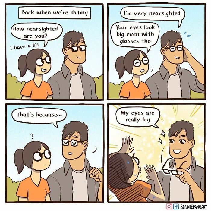 50 Clever Comics By Bonnie Pang That Perfectly Capture Modern Relationships