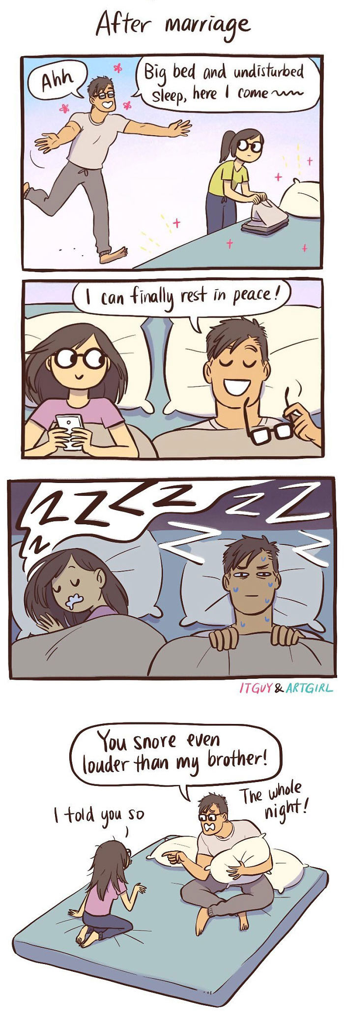 50 Clever Comics By Bonnie Pang That Perfectly Capture Modern Relationships