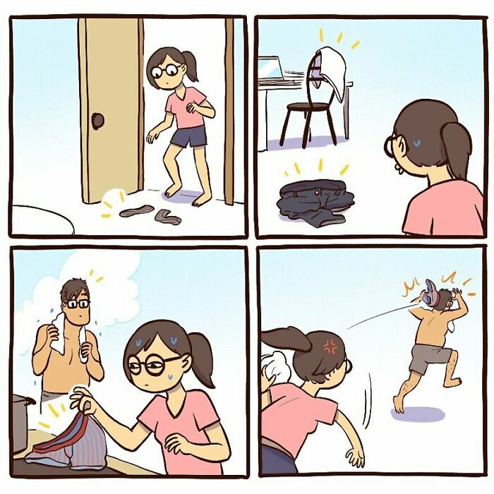 50 Clever Comics By Bonnie Pang That Perfectly Capture Modern Relationships