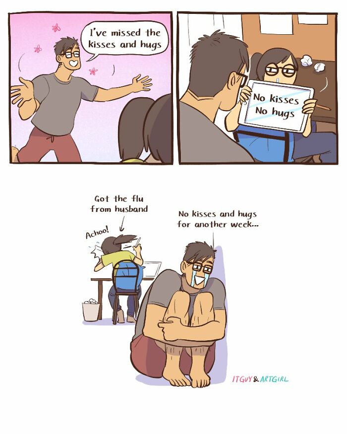 50 Clever Comics By Bonnie Pang That Perfectly Capture Modern Relationships