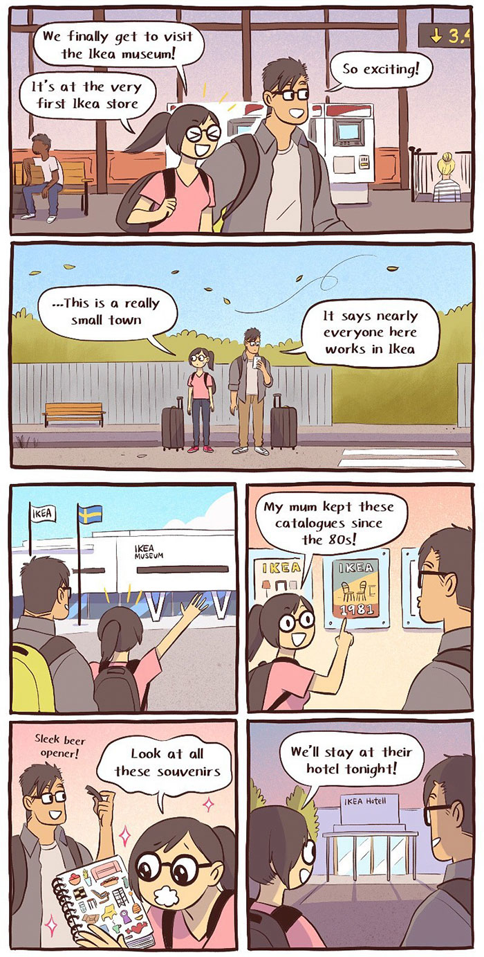 50 Clever Comics By Bonnie Pang That Perfectly Capture Modern Relationships