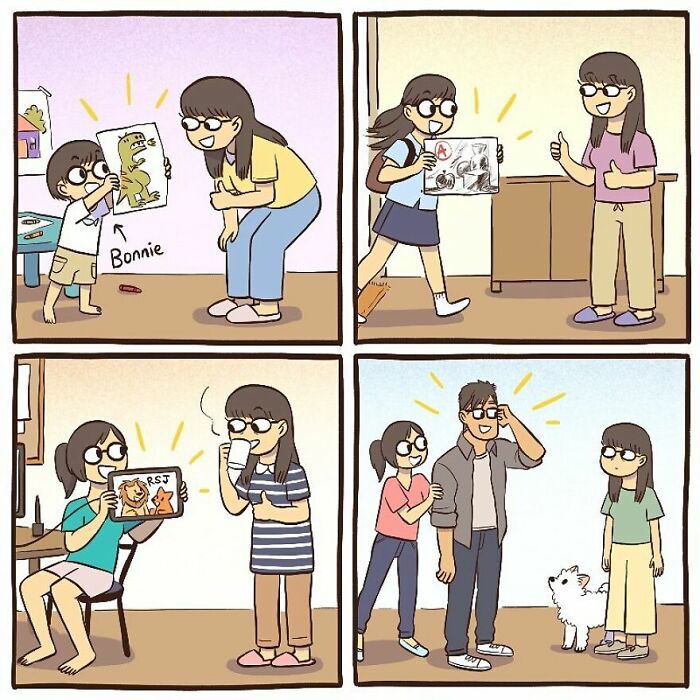 50 Clever Comics By Bonnie Pang That Perfectly Capture Modern Relationships