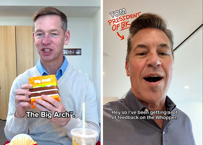 Video Of Burger King Boss Biting Into Whopper Sparks Comparison To McDonald’s CEO’s Viral Disaster Video Of Burger King Boss Biting Into Whopper Sparks Comparison To McDonald’s CEO’s Viral Disaster