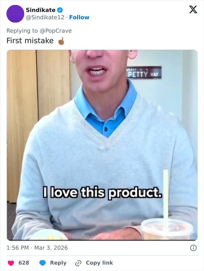 Video Of Burger King Boss Biting Into Whopper Sparks Comparison To McDonald’s CEO’s Viral Disaster Video Of Burger King Boss Biting Into Whopper Sparks Comparison To McDonald’s CEO’s Viral Disaster