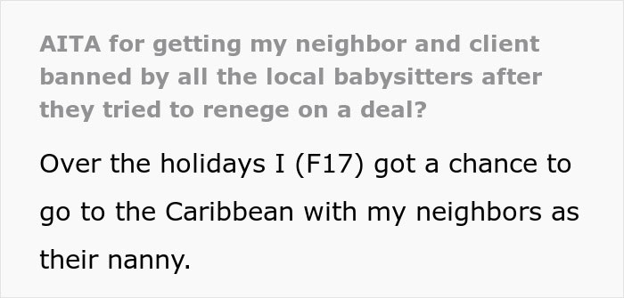 Parents Shame Babysitter Online, She Returns With Receipts And Gets Them Blacklisted Parents Shame Babysitter Online, She Returns With Receipts And Gets Them Blacklisted