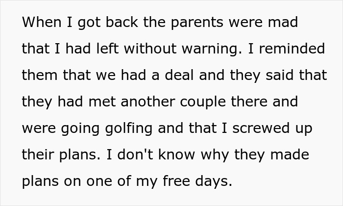 Parents Shame Babysitter Online, She Returns With Receipts And Gets Them Blacklisted Parents Shame Babysitter Online, She Returns With Receipts And Gets Them Blacklisted