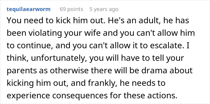 Husband Finds Out Teen Brother Is Stalking And Perving On His Wife: “I Was Too Shell Shocked To Say Anything”