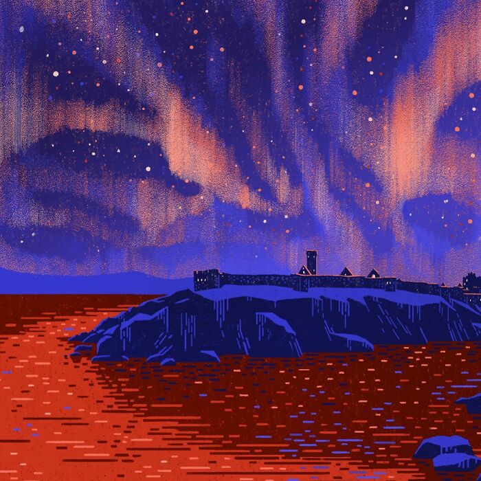 40 Vibrant And Immersive Visual Worlds By London-Based Illustrator Yukai Du