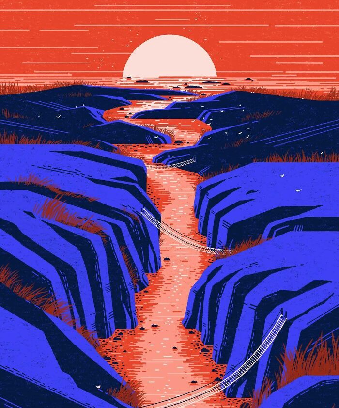 40 Vibrant And Immersive Visual Worlds By London-Based Illustrator Yukai Du