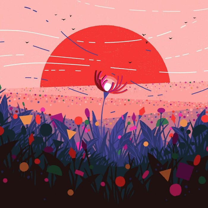 40 Vibrant And Immersive Visual Worlds By London-Based Illustrator Yukai Du