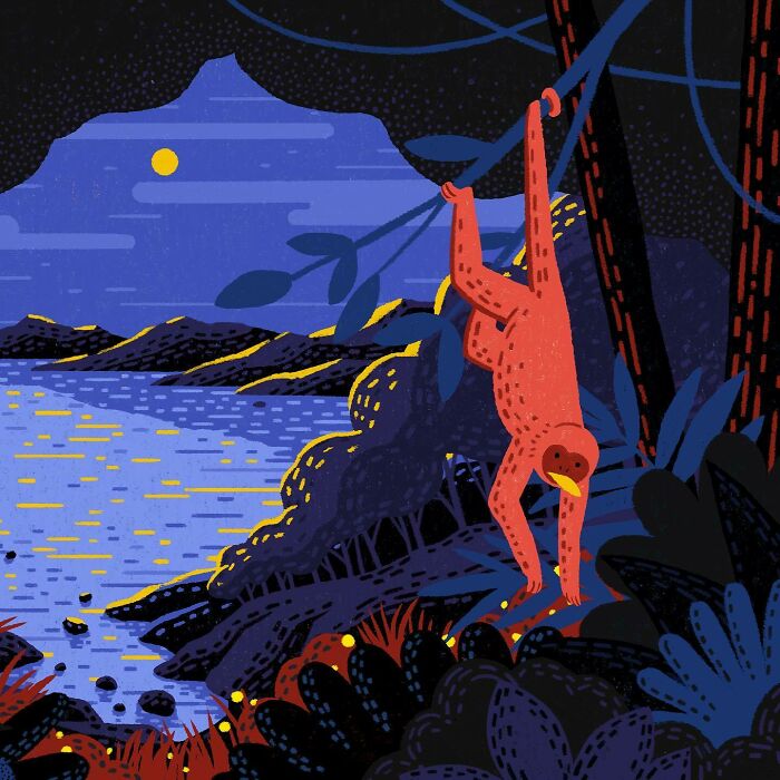 40 Vibrant And Immersive Visual Worlds By London-Based Illustrator Yukai Du