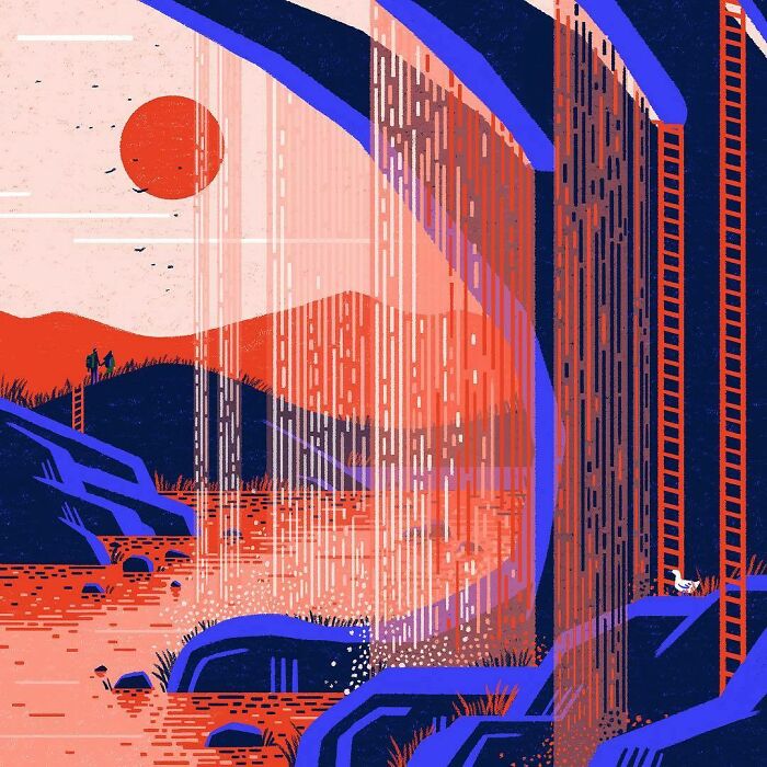 40 Vibrant And Immersive Visual Worlds By London-Based Illustrator Yukai Du