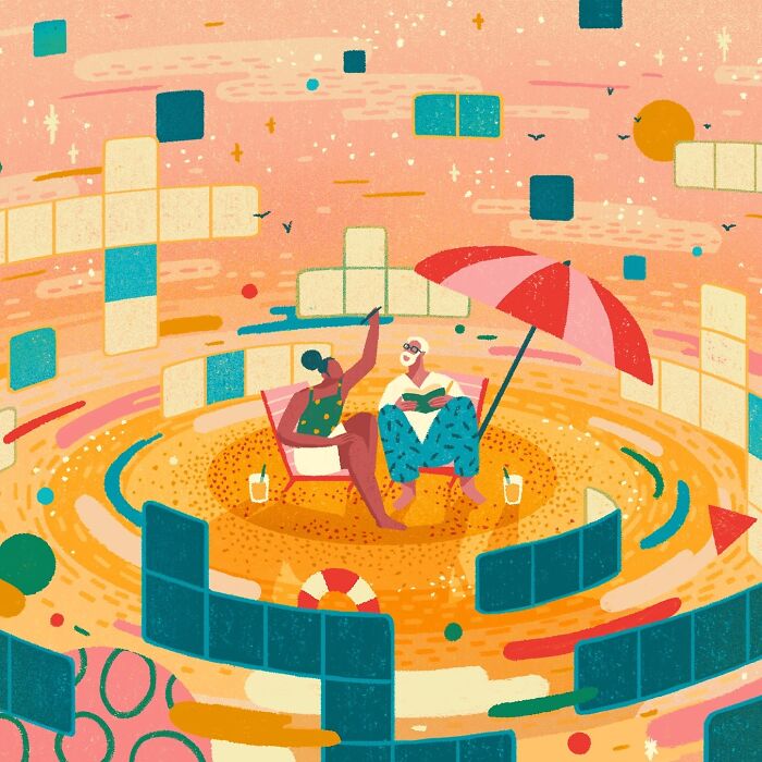 40 Vibrant And Immersive Visual Worlds By London-Based Illustrator Yukai Du
