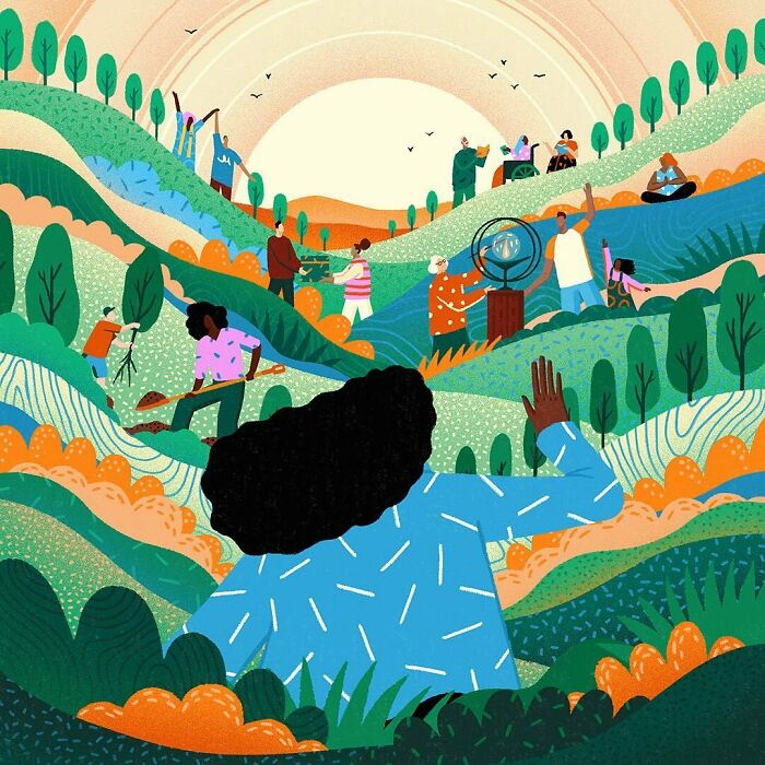 40 Vibrant And Immersive Visual Worlds By London-Based Illustrator Yukai Du